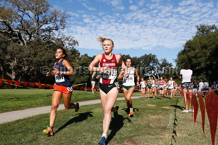 2015SIxcCollege-021.JPG - 2015 Stanford Cross Country Invitational, September 26, Stanford Golf Course, Stanford, California.